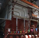 寧城光大熱力130T、65T往復(fù)爐排熱水爐